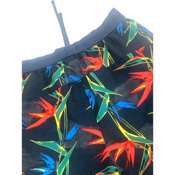 Russell Swimming Running Workout Shorts Men's Large Bird‎ of Paradise Tropical - Picture 8 of 12